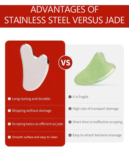 Metal Face Massage Stick Anti Wrinkle Eye Cream Applicator Mask Mixing Spatulas Scoop Eyes Massage Beauty Bar Facial Care Tool