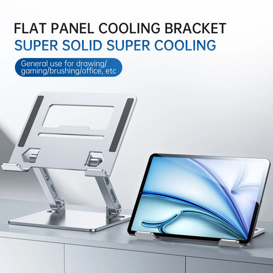 Tablet Stand, Swivel Tablet Stand with 360 Rotating Base, Adjustable Tablet Holder for Drawing, Compatible with iPad Pro/Air/Min