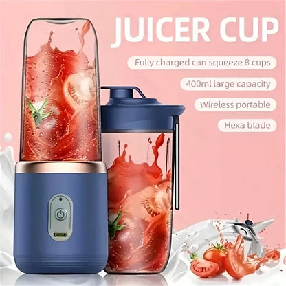 Double Cup Fruit Mixers Juicers Portable Electric Juicer Blender Fruit Juicer Cup Home Auxiliary Food Milkshake Juice Maker Tool