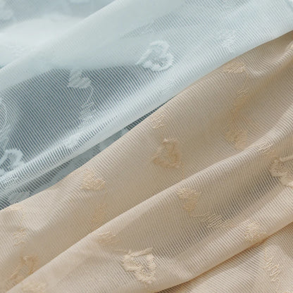 Maternity Large Size Underwear Solid Color Love Mesh Transparent Underpants New Style Ladies Lace Breathable Skin-Friendly Brief