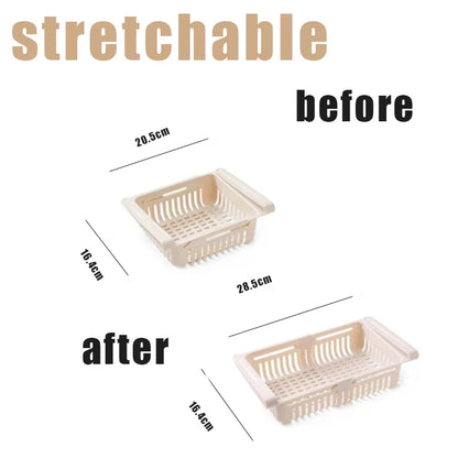 Fridge Organizer Storage Box Creative Multifunctional Refrigerator Drawer for Fruit Egg Food Plastic Storage Container Shelf