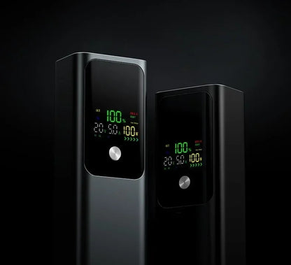 New PD100W Fast Charging Power Bank 20000mAh High Capacity Portable Charger External Spare Battery Laptop Powerbank for IPhone