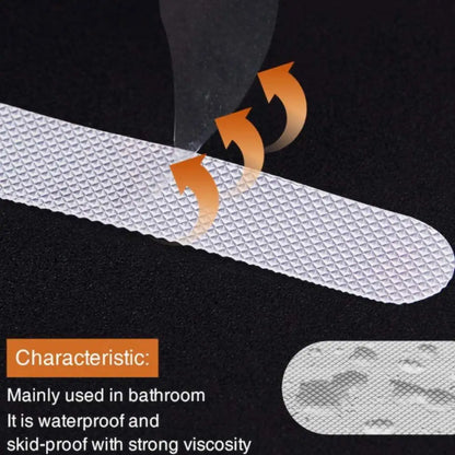 New Anti-Slip Strips Shower Stickers Bath Safety Strips Transparent Non Slip Strips Stickers for Bathtubs Showers Stairs Floors