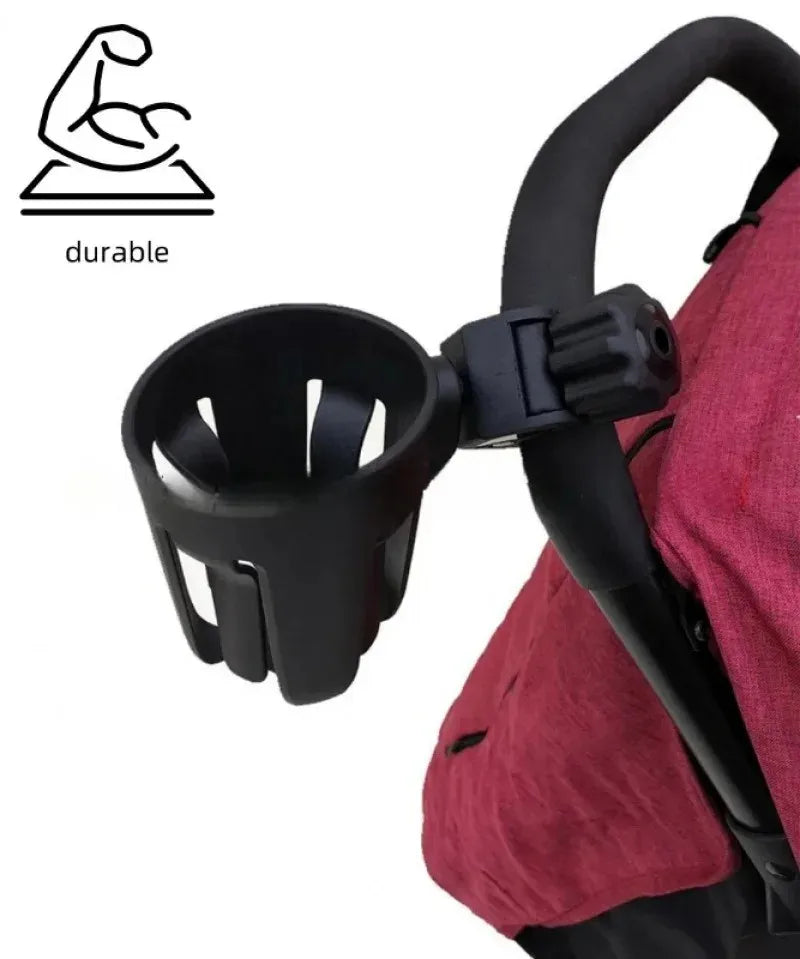 Cup Holder For Bugaboo / Yoyo Strollers (Ant/Bee5/Bee3/Bee6/Fox...) Hook up Fits Bikes,Motorcycles