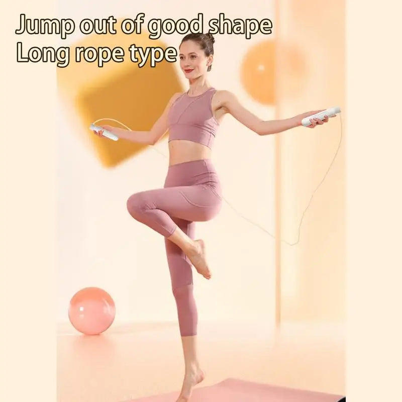 Jump Rope For Women Adjustable Skipping Rope With Ball Bearings Workout Equipment For Sports Cardio Home Gym School Playground