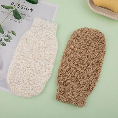 Scrubber Bathing Accessories Bathing Cleaning Towel Exfoliating Glove Body Scrub Gloves Fingers Bath Towel Shower Body Brush