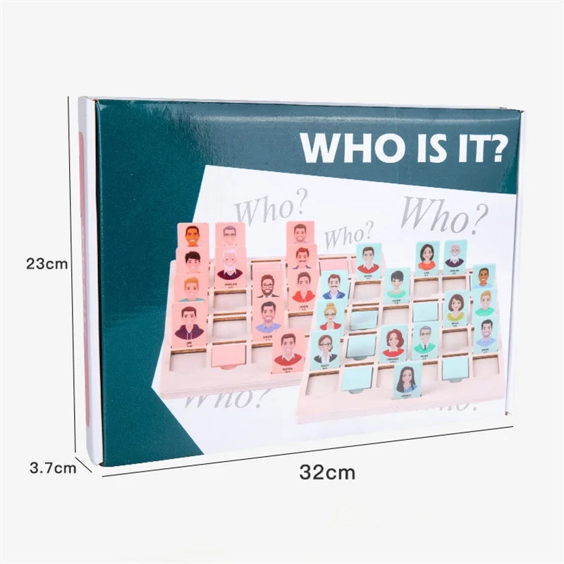 Family Guessing Games Guess Who Am I Classic Board Game Toys Memory Training Parent Child Leisure Time Party Indoor Games
