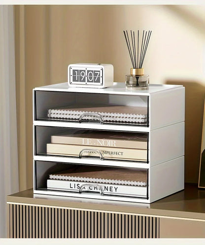 Desktop single-layer drawer Organize your workspace through reasonable partitioning anti clutter design, and ample storage space