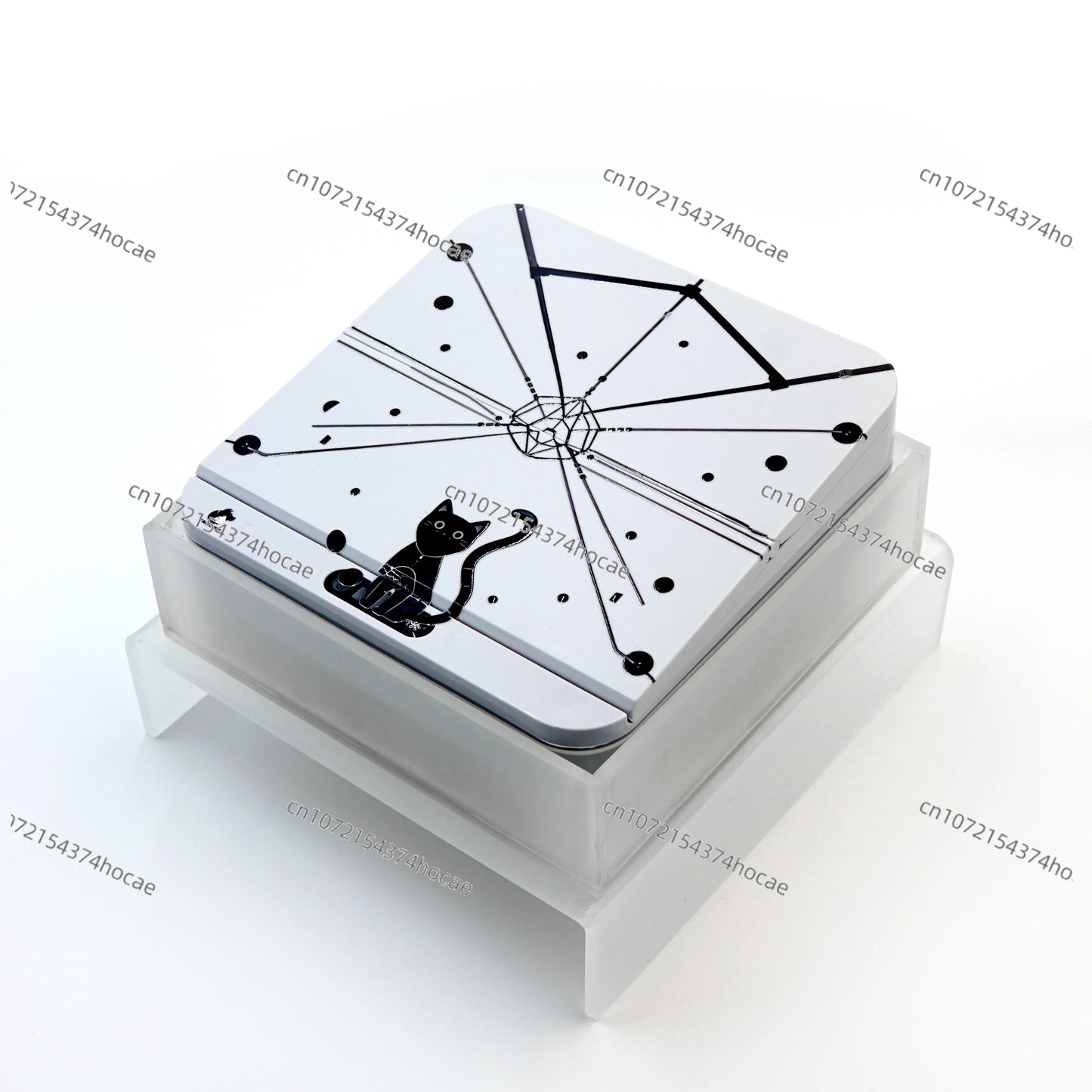 Smart Automatic Pet Feeder With RFID Sensor, Elevated Base, and 650ml Capacity for Wet & Dry Food