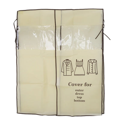 Clothes Hanging Dust Cover Dress Suit Coat Storage Bag Case Organizer Wardrobe Dress Clothing Hanging Dust Cover