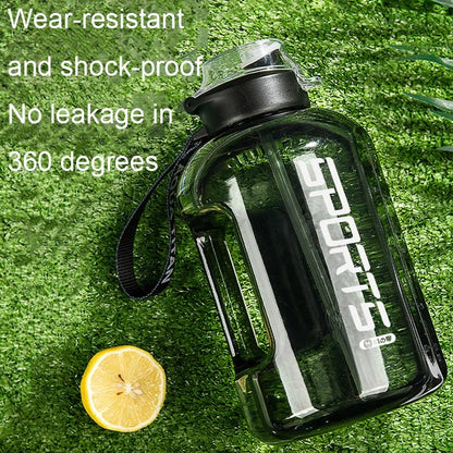 New Sports Water Cup Student Sports Fitness Super Large Capacity Water Cup High Temperature Resistant Summer Practical Fall