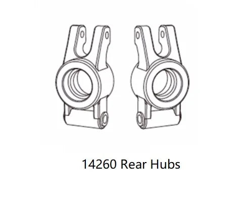 MJX Hyper Go spare parts 14303 1/14 R/C cars/Trucks original replacement spare parts CVD Joint Drive Shaft/ Differential