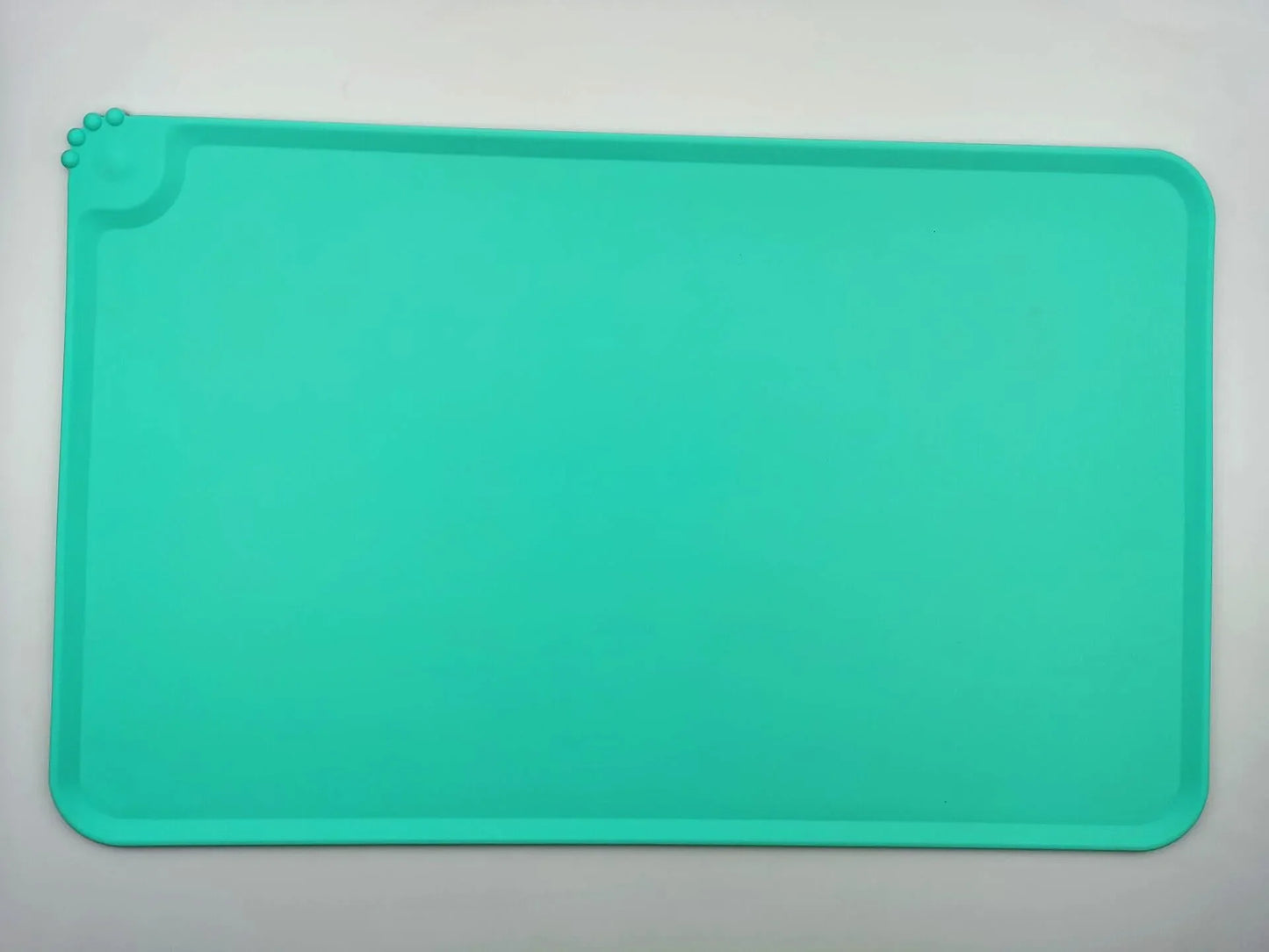 Food Grade Silicone Bowl Mats, Non - slip Food Pan Mat With Border, Waterproof Silicone Pet Placemat, Pet Feeders