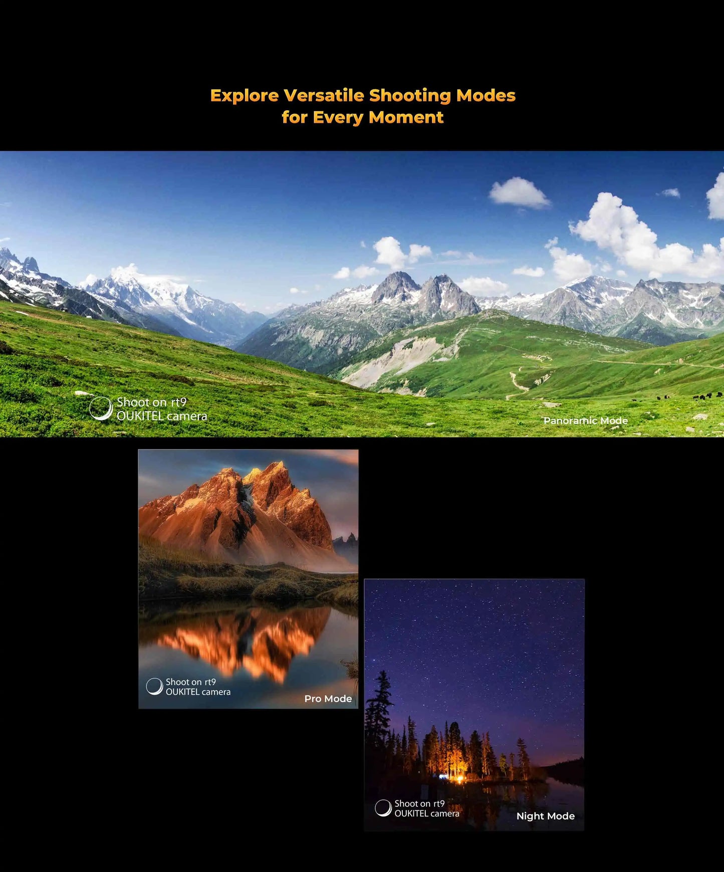 Oukitel RT9 4G Rugged Tablet 10.1" HD Display 24GB RAM 256GB Waterproof Tablet 11000mAh Battery Android 14.0 Tablet PC