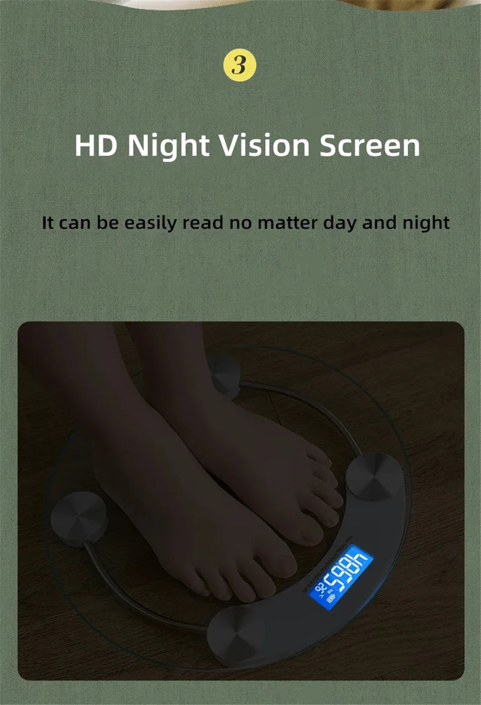 Electronic Weight Scale Household Smart Electronic Scale Glass Scale Into Human Scale Weighting Digital Bathroom Scales