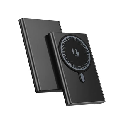 5000/10000mAh Thin Wireless Power Bank Potable Charging Mobile Powerbank Magnetic External Battery for iPhone Huawei Xiaomi 2025
