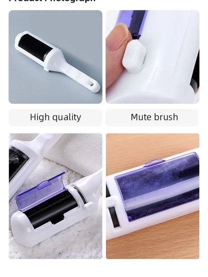 Clothes Lint Remover Electrostatic Brush Portable Coat Sweater Dry Cleaning Lint Removal Brush Pet Sticky Lint Remover
