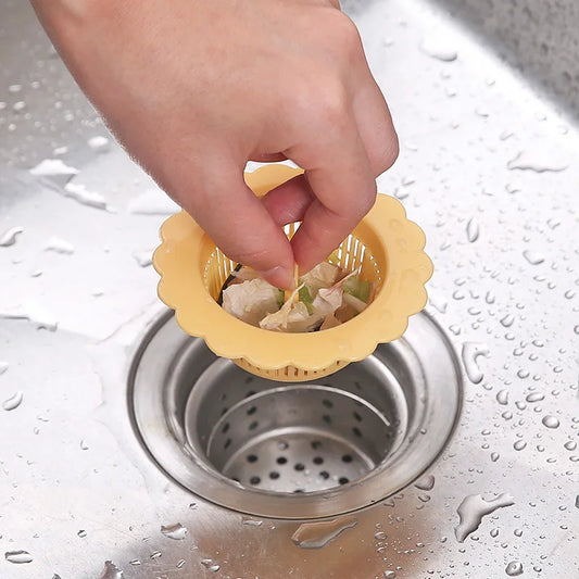 PP Kitchen Sink Strainers Plastic Dishwashers Grids Bathroom  Anti-clogging Leak Screen Small Compact Household Floor Drain Tool
