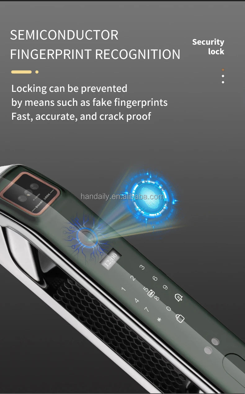 Usmart Go Smart Door Lock  Fingerprint Intelligent Digital Support Real Time Video Intercom Function Smart Door Lock