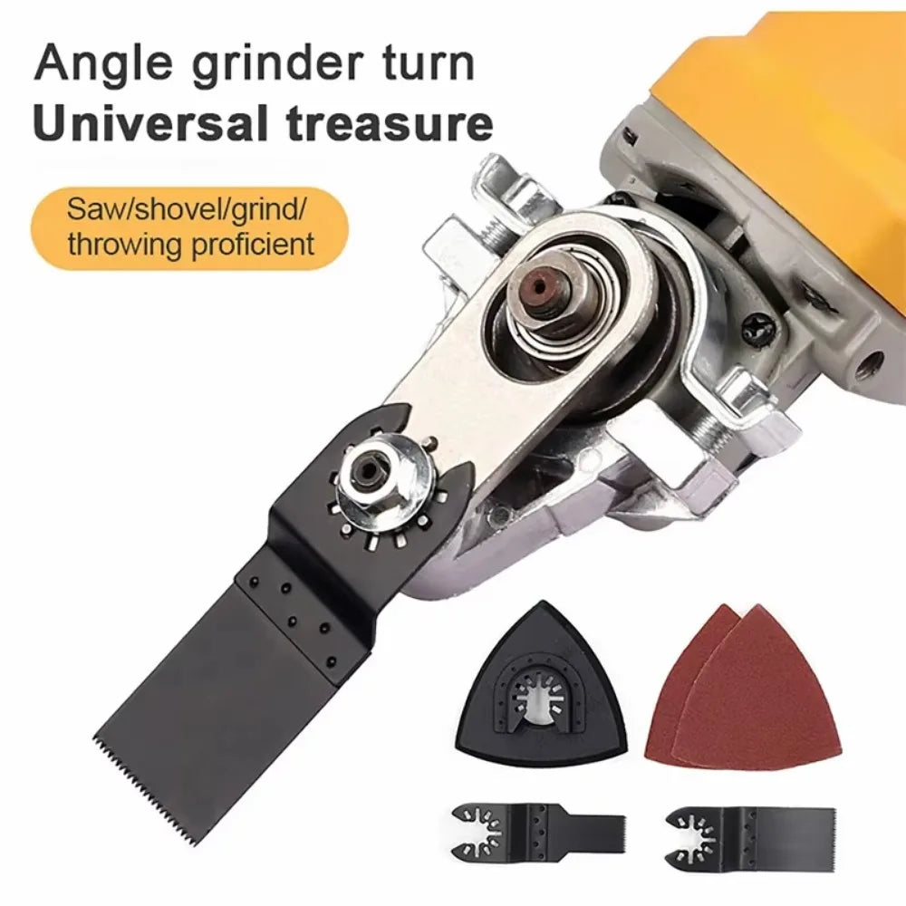 Professional Angle Grinder Changed To Universal Treasure Multifunctional Tools of Cutting Polishing Shovelling Cleaning