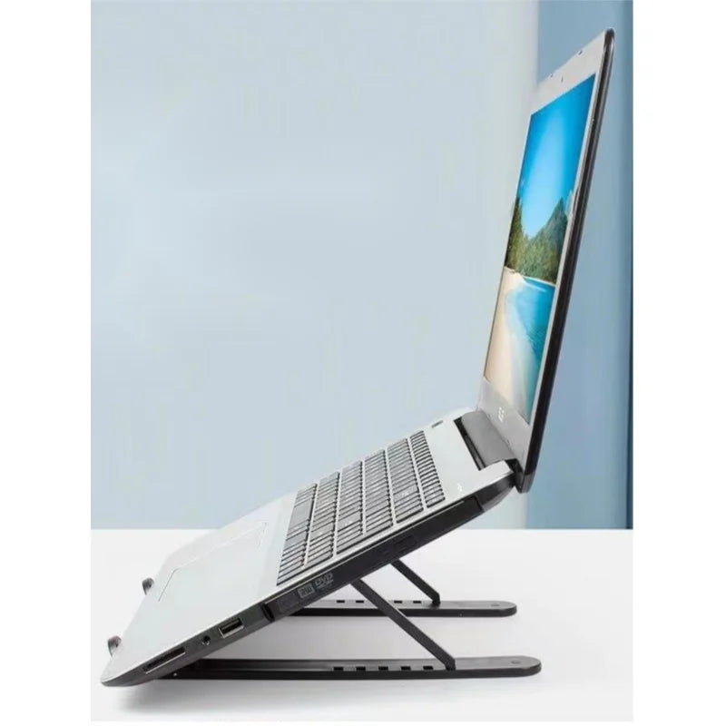Laptop Stand Folding Portable Notebook Support Laptop Base Adjustable Riser Laptop & Tablet Holder Accessories