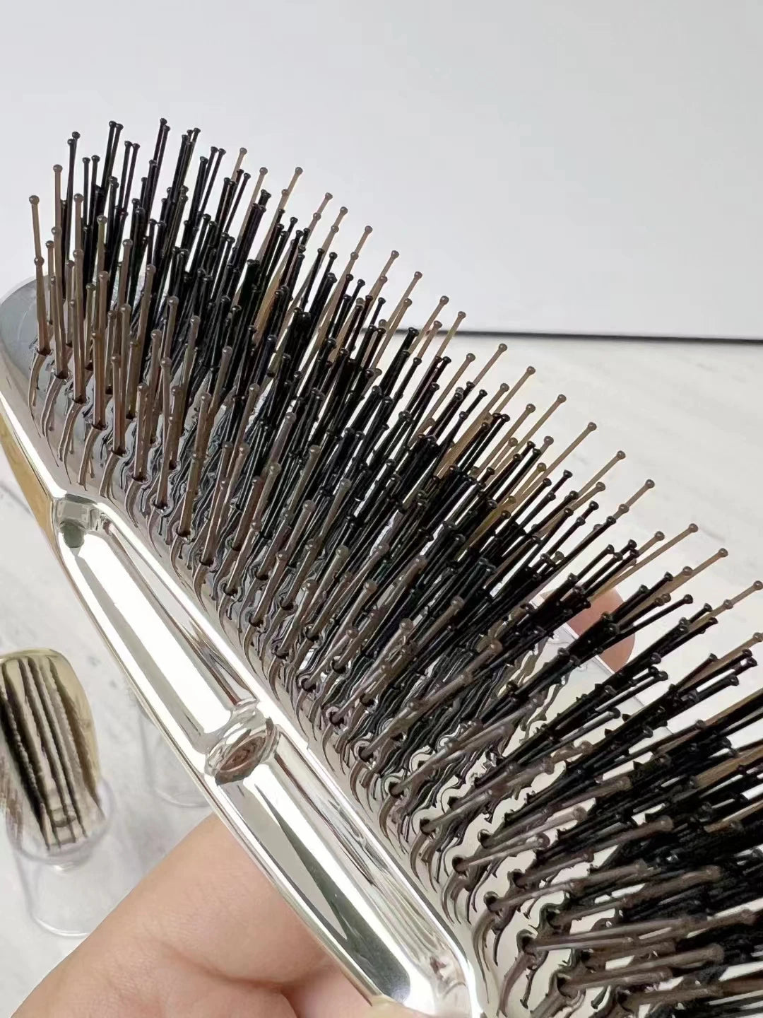 S Heart S Scalp Brush World Model (Short) Gold Black Silver New Package from Japan