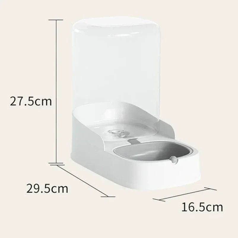 Dog Cat Water Fountain Large Capacity Pet Feeder Cat Food Bowl Gravity Food Feeder Gravity Water Fountain Cat Accessories