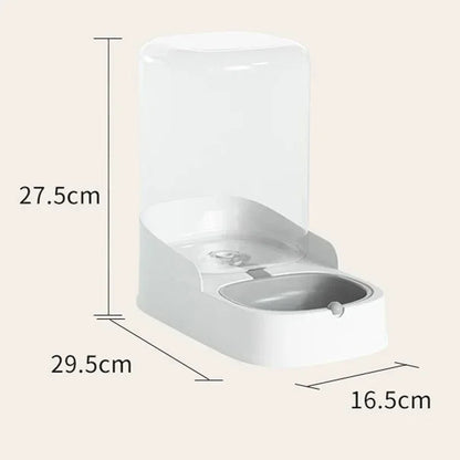 Dog Cat Water Fountain Large Capacity Pet Feeder Cat Food Bowl Gravity Food Feeder Gravity Water Fountain Cat Accessories