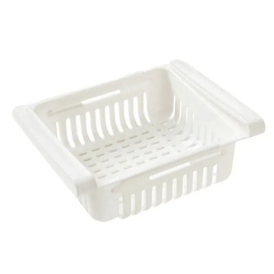 Fridge Organizer Drawer-Storage Rack Refrigerator-Storage Basket Flexible Expandable Storage Fresh Box Freezer Box Organize