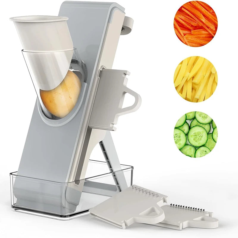 Multifunction Vegetable Slicer Safe Mandoline Slicer For Kitchen Potato Onion Garlic Cucumber Slicer Food Chopper Kitchen Tool