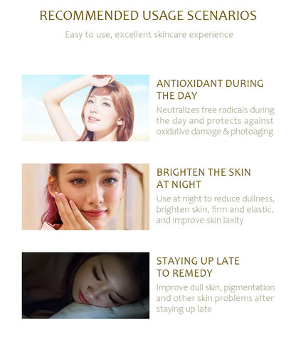 BELYN BERLY Face Serum 3Pcs/Lot Hyaluronic Acid + Vitamin C + 24k Gold Serum Moisturizing Spot White Facial Serum