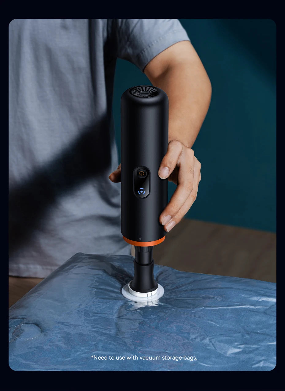 Baseus A5 Air Car Vacuum Cleaner 2-in-1 Powerful Wireless Cleaner Strong Suction Handheld Car Cleaning Portable Home Appliance