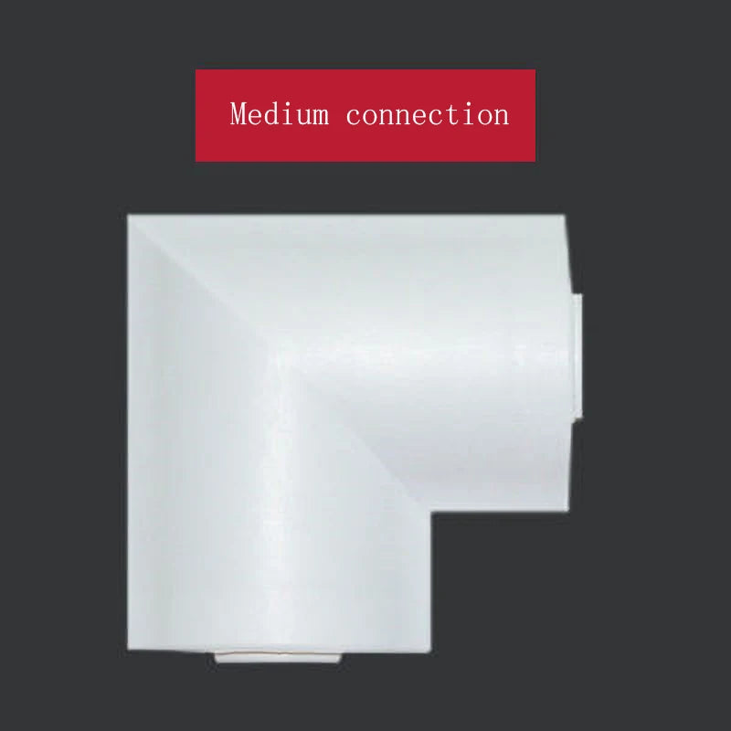 Home Office Data Line Fixed Box Finishing Storage Box Family Wall Cable Sleeve Management Organizer Protector Track Storage Box