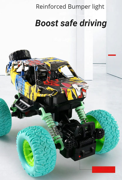 Children's toy car high-speed off-road vehicle outdoor toy off-road vehicle model inertia climbing stunt vehicle children's gift