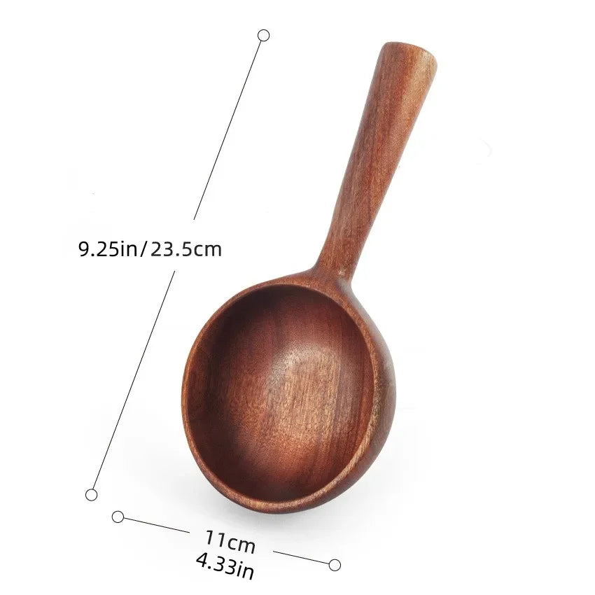 Kitchen Bar Utensils, Wooden Cutlery, Bowls, Spoons, Forks Set, Can be Used for Travel, Picnic,  Portable Eco-friendly, Chunky