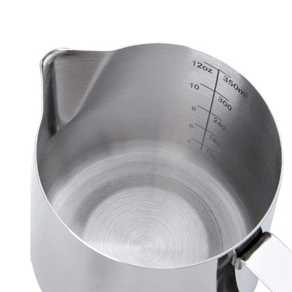 Milk Frothing Pitcher Stainless Steel Jug Milk Frother Steamer Cup for Espresso Latte Art Barista Coffee Accessories Easy Clean