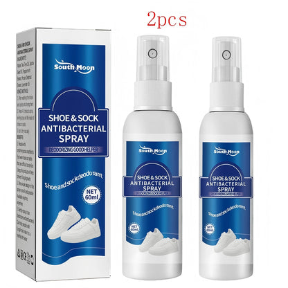 Shoe Deodorizer Spray Antibacterial Shoe Freshener Long-Lasting Footwear Deodorant Antiperspirant Spray for Feet Care 1/2PCS