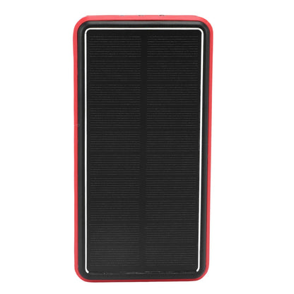 Solar Power Bank 50000mAh Aluminum Alloy USB Portable Charger Battery Pack with LED Light for Outdoor Camping Emergency