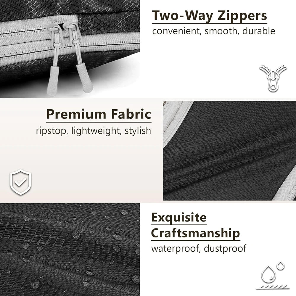 Compression Packing Cubes,Travel Packing Cubes for Carry on Suitcases, Expandable/Compression Bags for Clothes Travel Accessorie