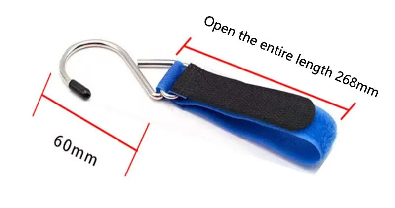 2Pcs/lot new baby stroller hook self-adhesive strap Velcro stroller hook