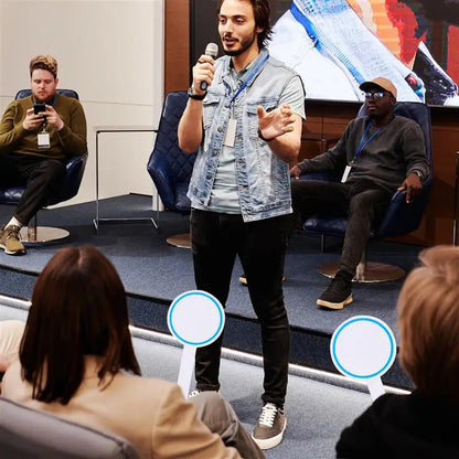 6 Pcs Teacher Supplies Handheld White Boards Dry Erase Lap Mini Small Whiteboard Erasable Answer Game Whiteboards Foam Student