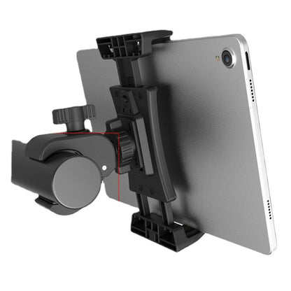 Spinning Bike Tablet Mount Holder Indoor Stationary Exercise Bikes Tablet Clamp Gym Treadmill Elliptical Tablet Stand