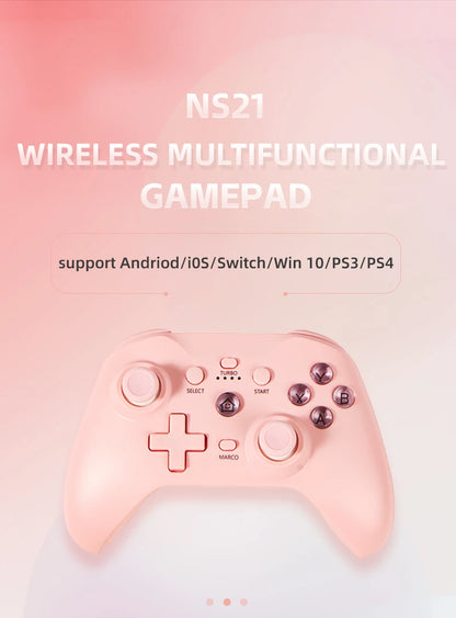 Switch gamepad  Wirelless  controller Supports Android phones/iOS/computers Win10/PS4 with dual motor vibration