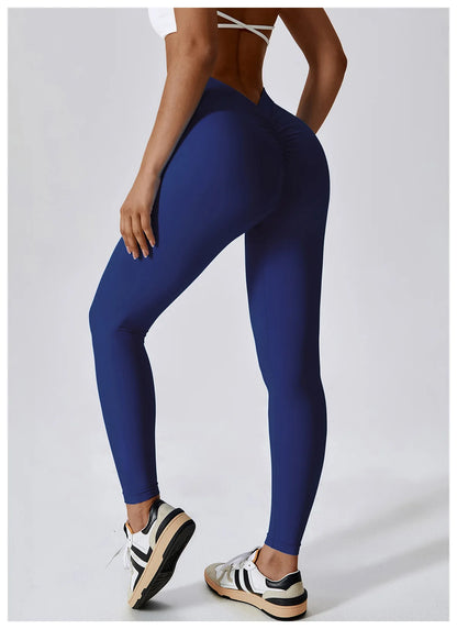 Yoga Pants Rear Rolled buttocks Peach Buttocks Women For Fitness High Waist Long Pants Women Hip Push UP Gym Women's Leggings