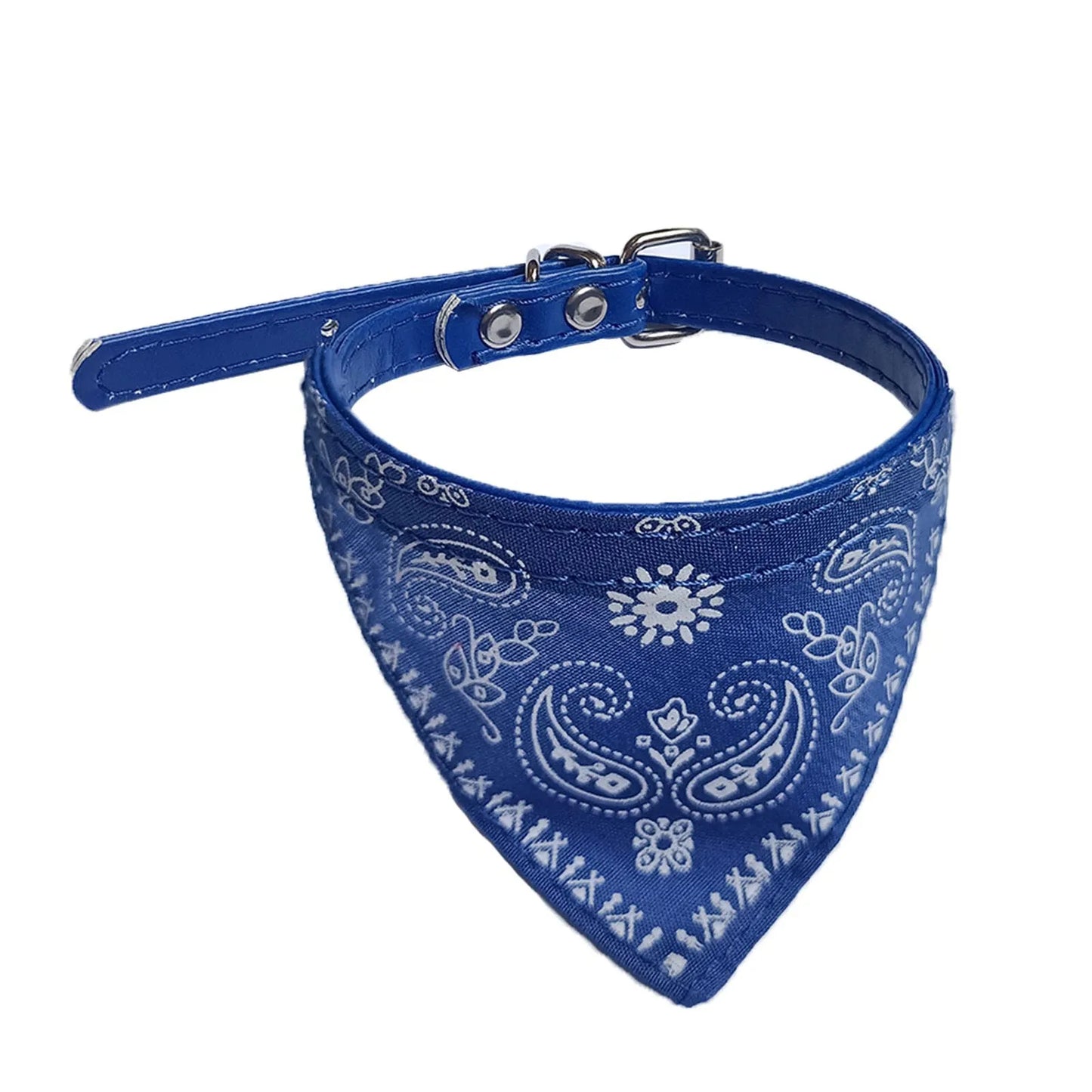 Pet Ethnic Style Soft Pet Dog Collar Adjustable Pet Cat Scarf Collars Neckerchief Pet Accessories