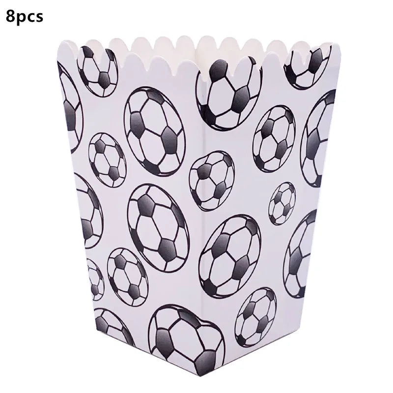 108*180cm Football Tablecloth Party Supplies Disposable Plate Tableware Party Birthday Party Decor Kids Boy Soccer Party Supplie