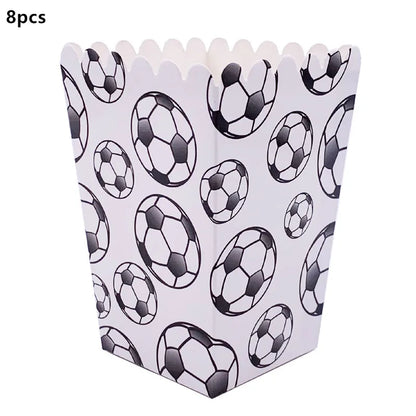 108*180cm Football Tablecloth Party Supplies Disposable Plate Tableware Party Birthday Party Decor Kids Boy Soccer Party Supplie