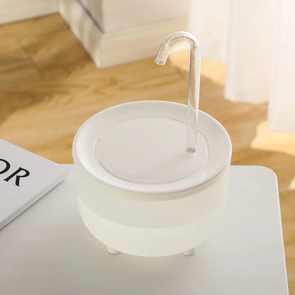 Plug 1L Automatic Pet Water Fountain with Water Filter for Cats, Featuring Cat Drink Bowl and Drinking Dispenser Drinker