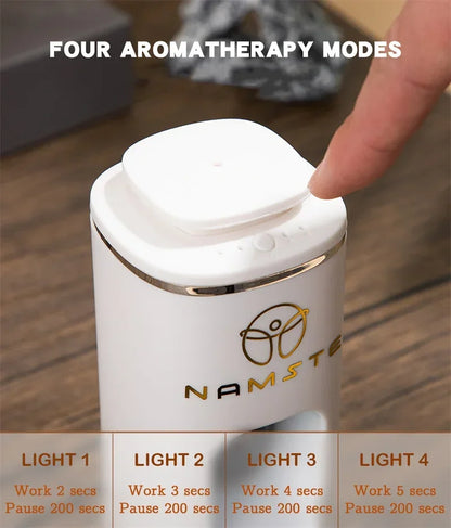 NAMSTE Car Aroma Diffuser Smart  Car Fragrance Spray Cars Odor Eliminator Air Fresheners car Aromatherapy Diffuser Essential Oil