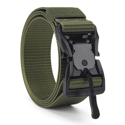 Tactical Belt Magnetic Buckle Belt Casual Nylon Tooling Training Belt Men's Trousers Belt Designer Men and Women Belt